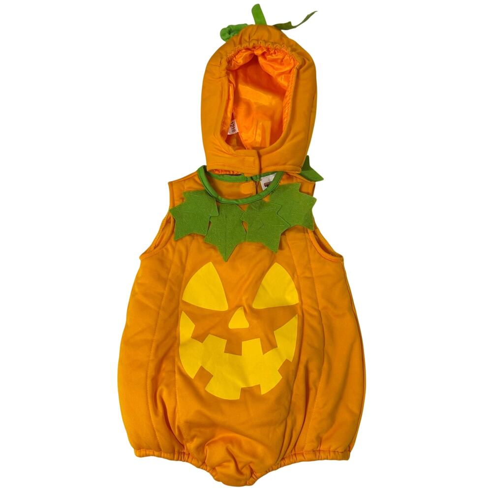 Spooktacular Creations Pumpkin Costume Size 12-18 Months